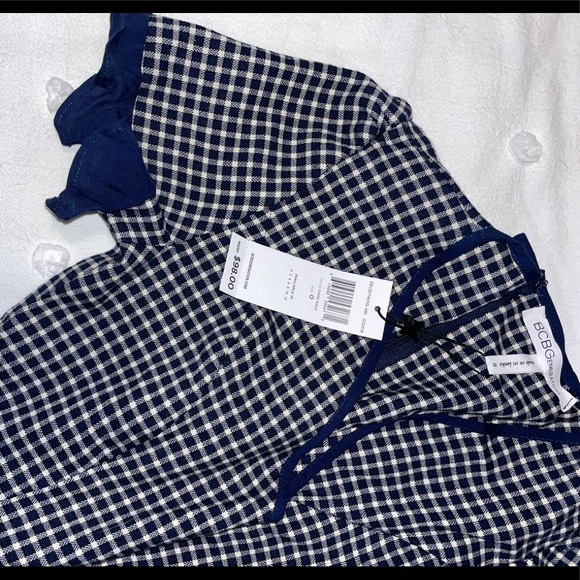 Navy blue BCBG dress size 0 - Picture 3 of 4